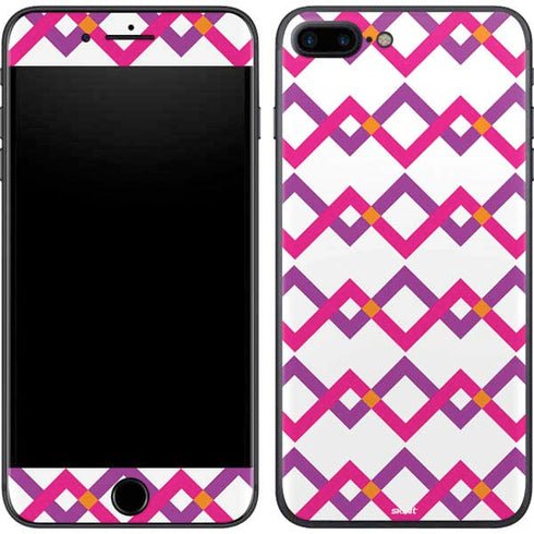Chevron White Out iPhone 8 Plus Skin